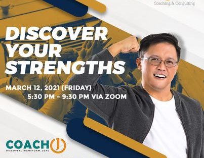 Mar 12: Discover Your Strengths