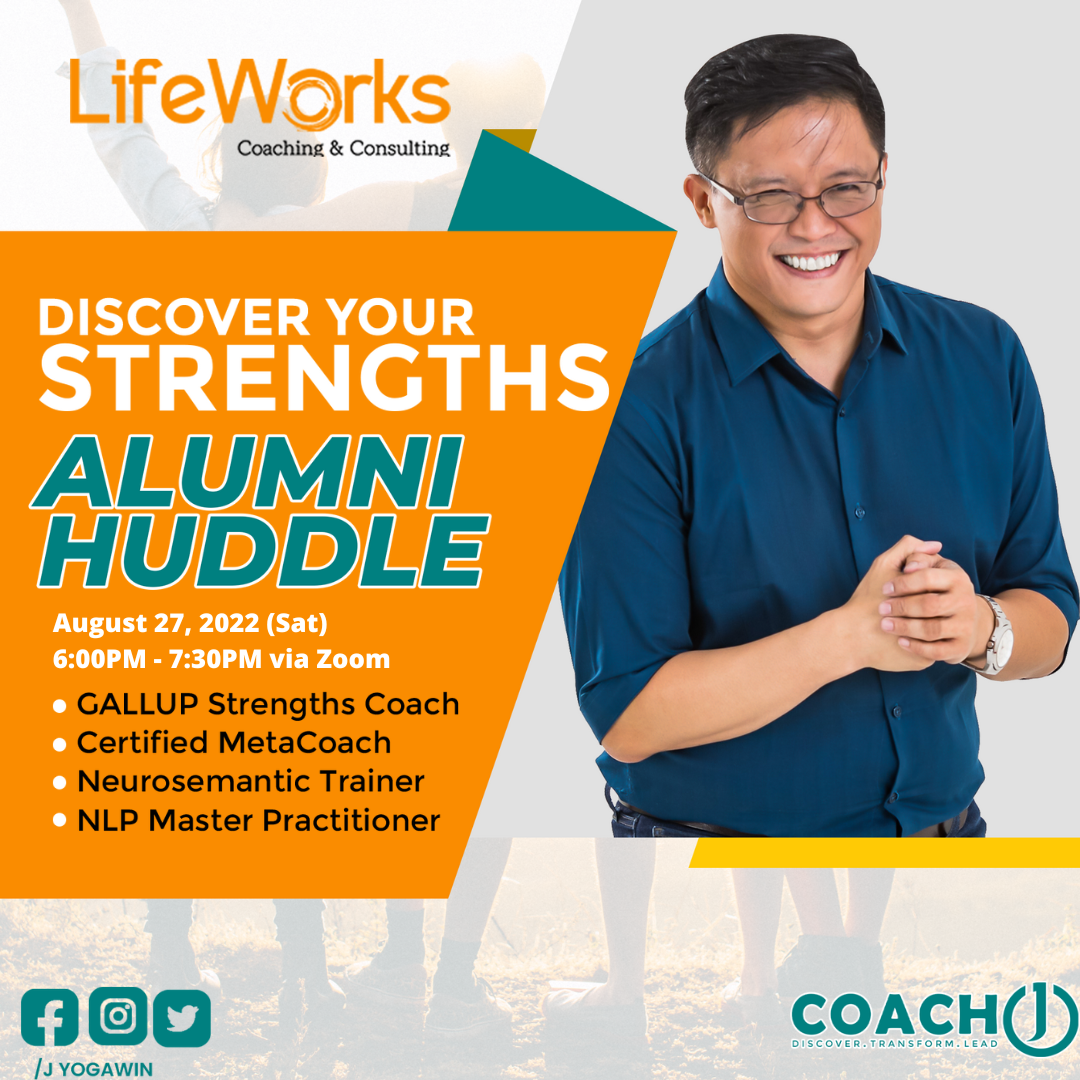 Aug 27: Discover Your Strengths - Alumni Huddle