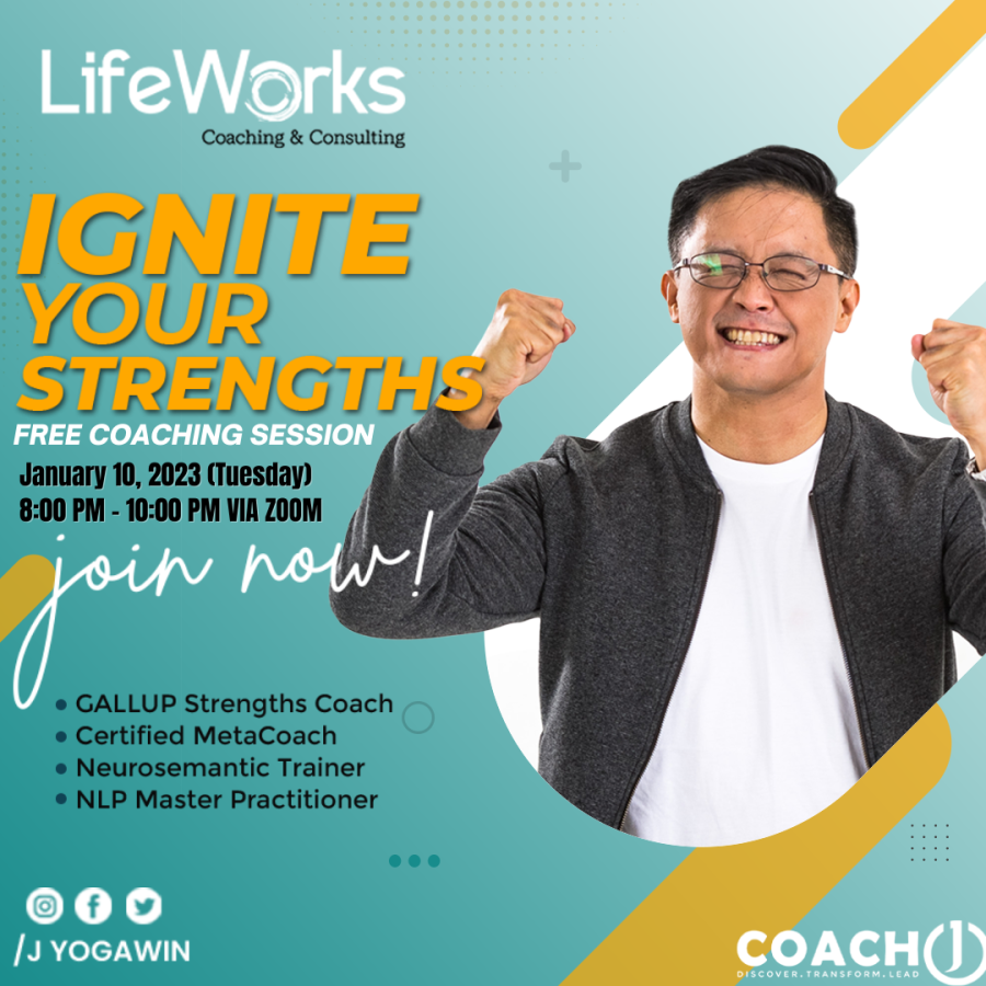 Jan 10: Ignite Your Strengths (Free)