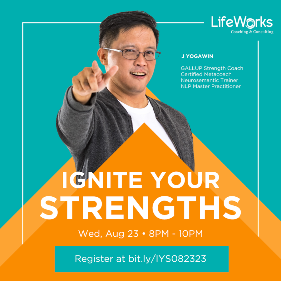 Aug 23: Ignite Your Strengths (Free)